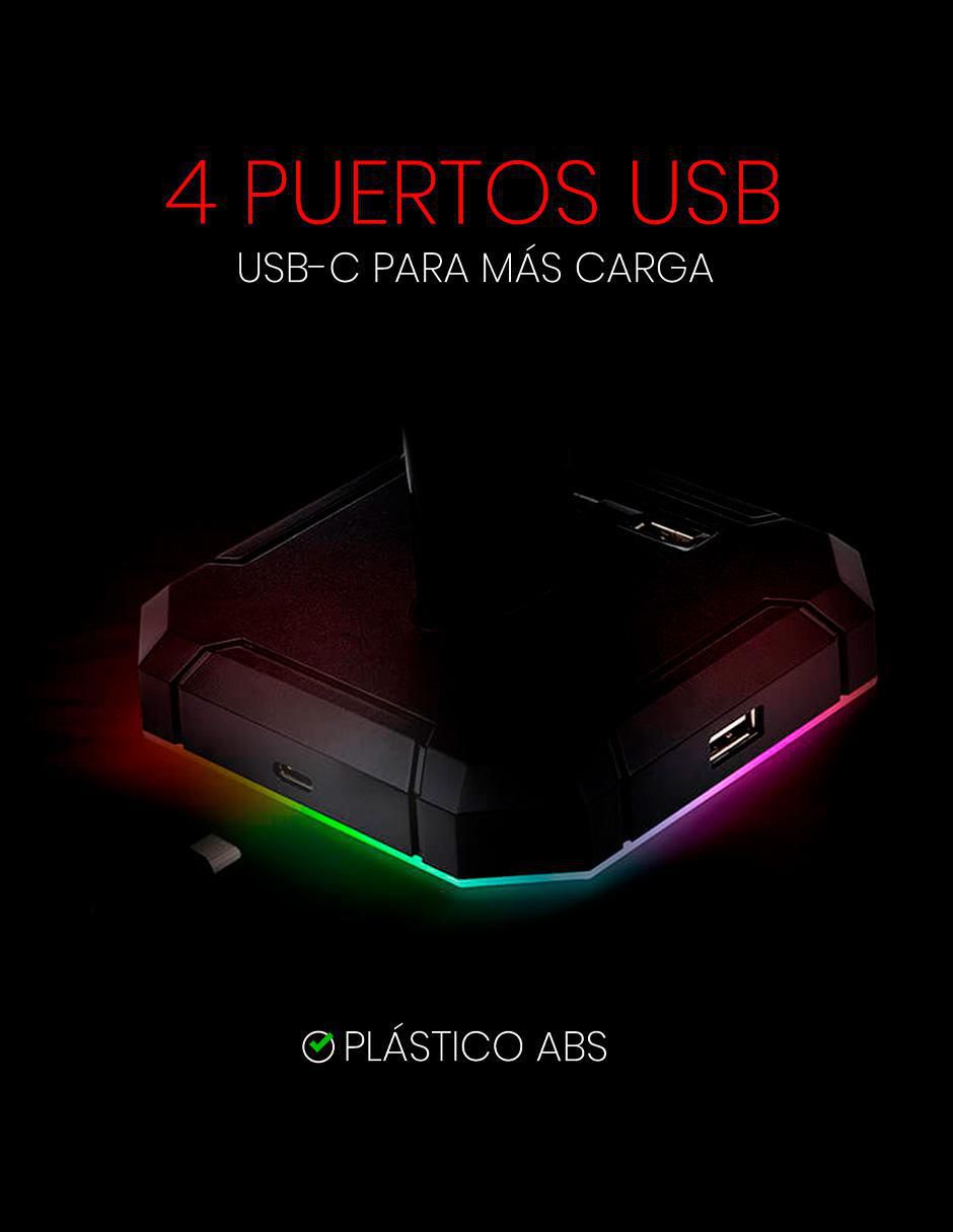 Soporte para audífonos gamer 3
