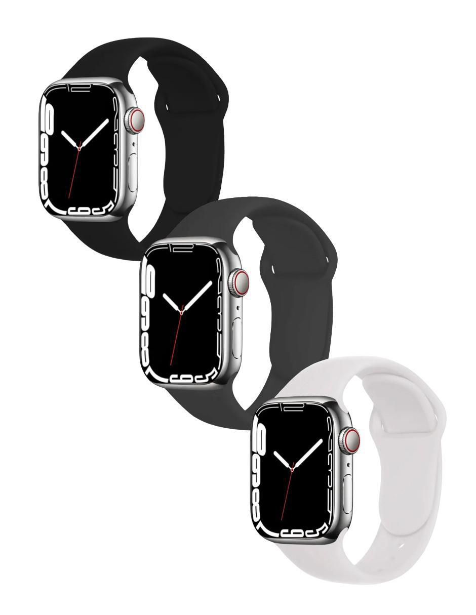 Set correa para smartwatch de silicón