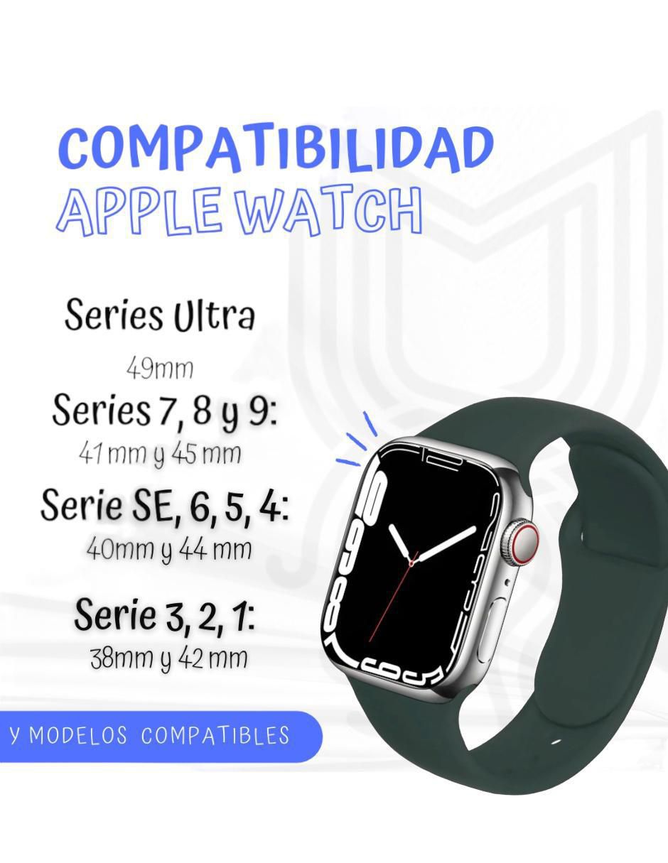 Set correa para smartwatch de silicón 5