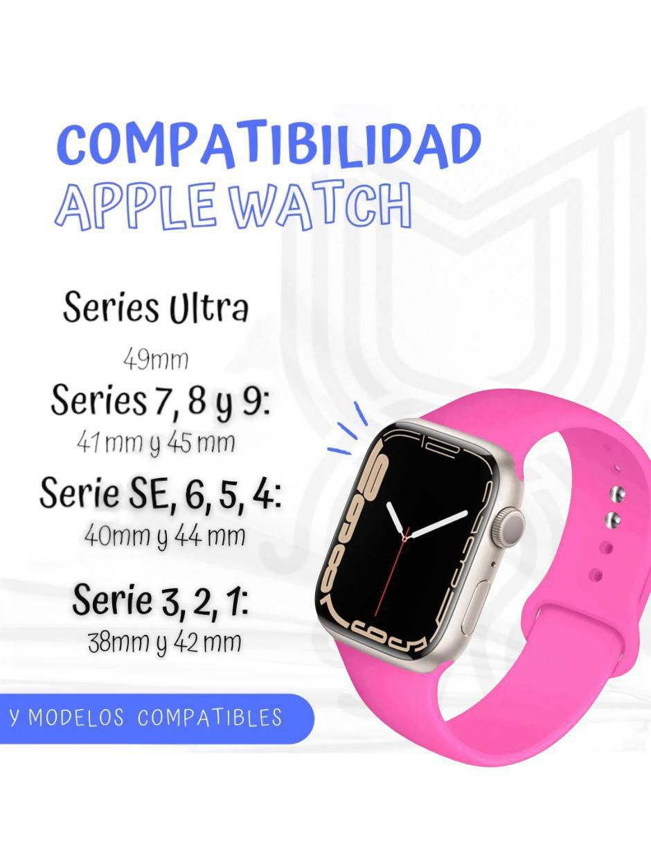 Set correa para smartwatch de silicón 3