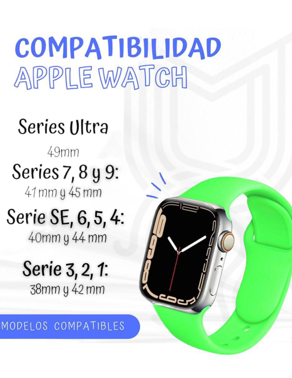 Set correa para smartwatch de silicón 2