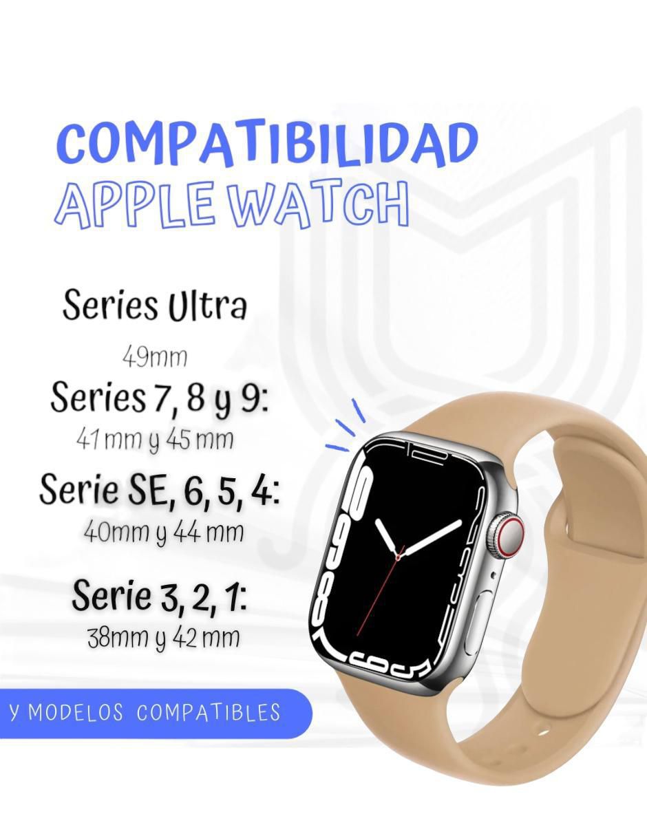 Set correa para smartwatch de silicón 2