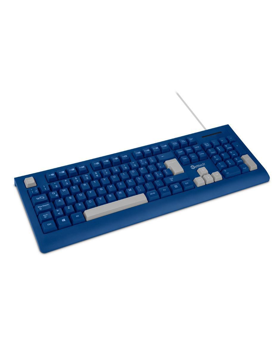 Teclado conexión alámbrica Colorful GGK-ESMWR-02-BL