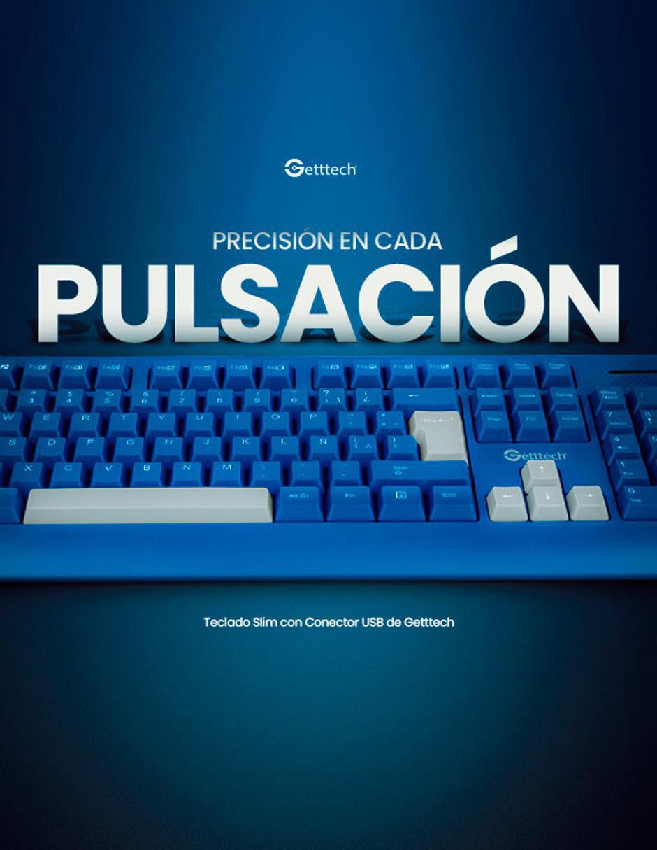 Teclado conexión alámbrica Colorful GGK-ESMWR-02-BL 13
