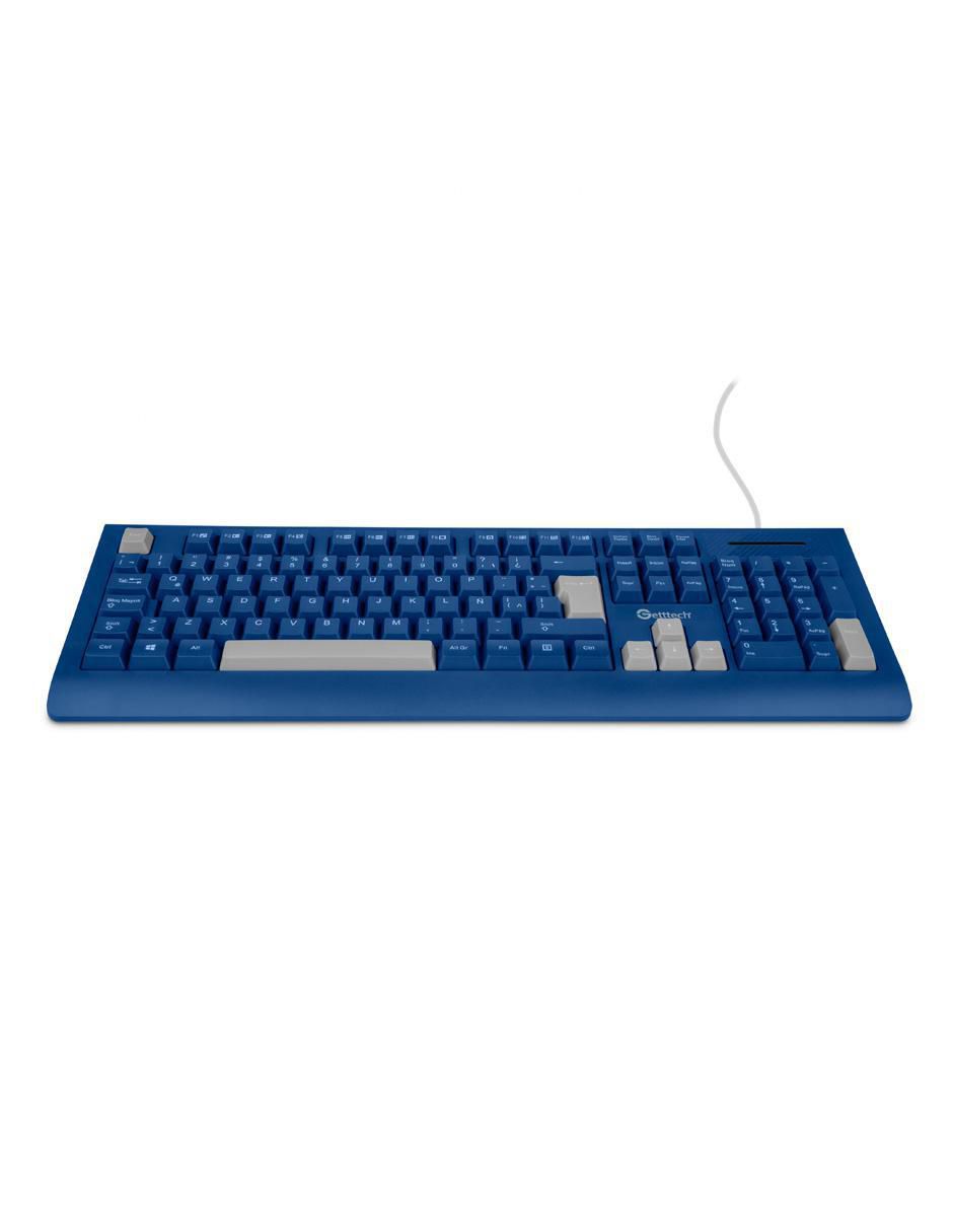 Teclado conexión alámbrica Colorful GGK-ESMWR-02-BL 2