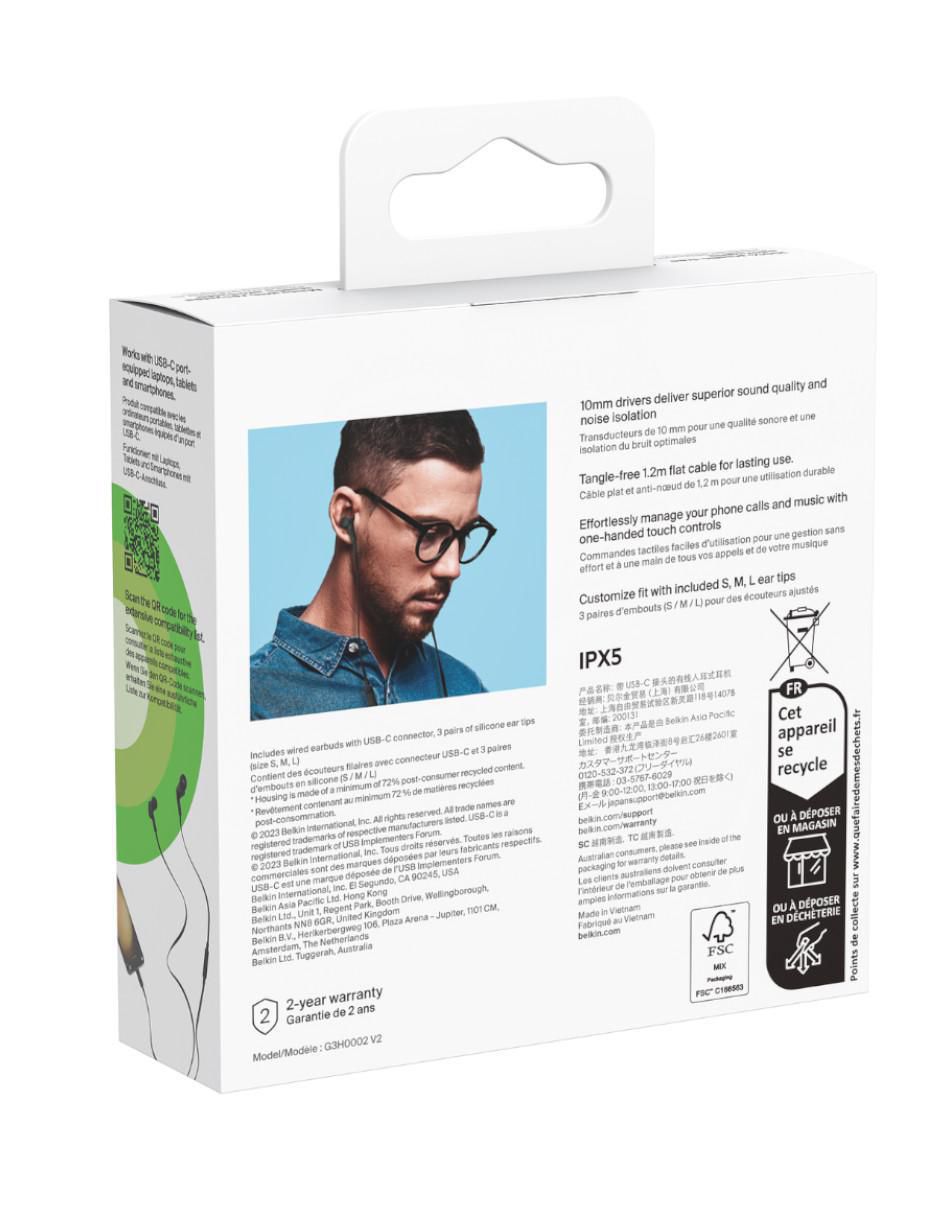 Audífonos In-Ear Sounform alámbricos 4