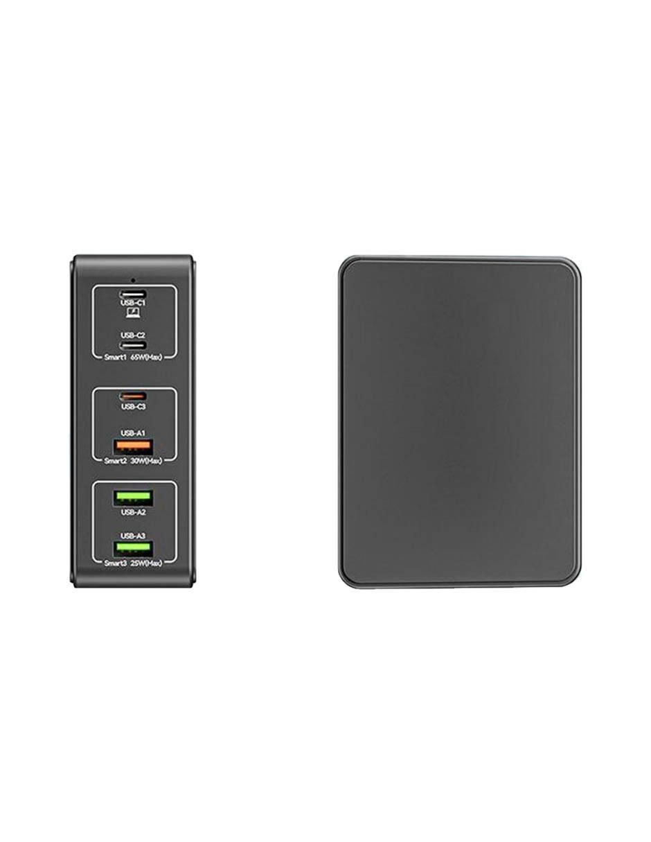 Estación de carga USB + USB tipo C 2