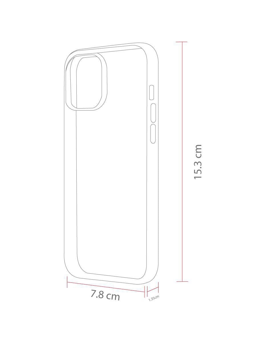 Funda para iPhone 14 Pro Combat de policarbonato 3
