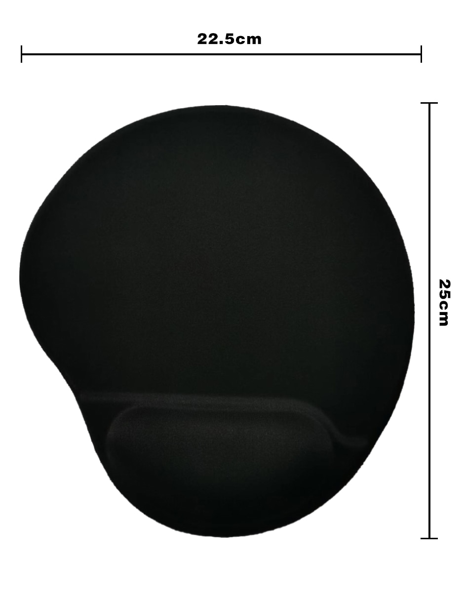Mouse pad con apoyo para muñeca y con antideslizante 5
