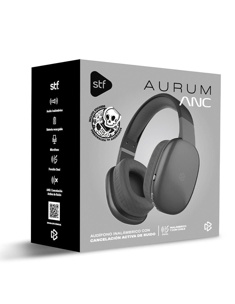 Audífono on-ear stf audífonos inalámbricos on ear stf aurm anc  alámbrica e inalámbrica "con (si aplica)" sí