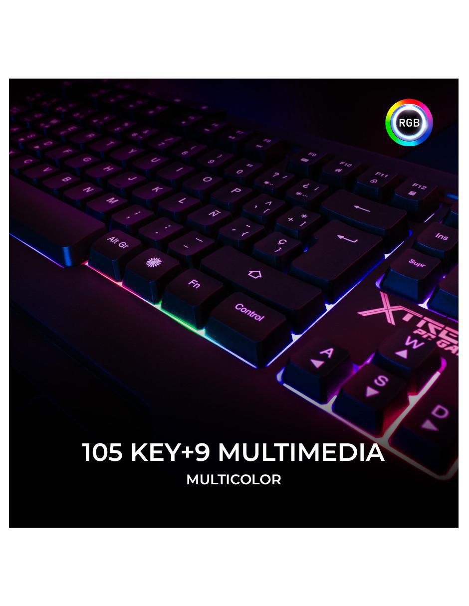 Mouse y teclado Battle Force 7