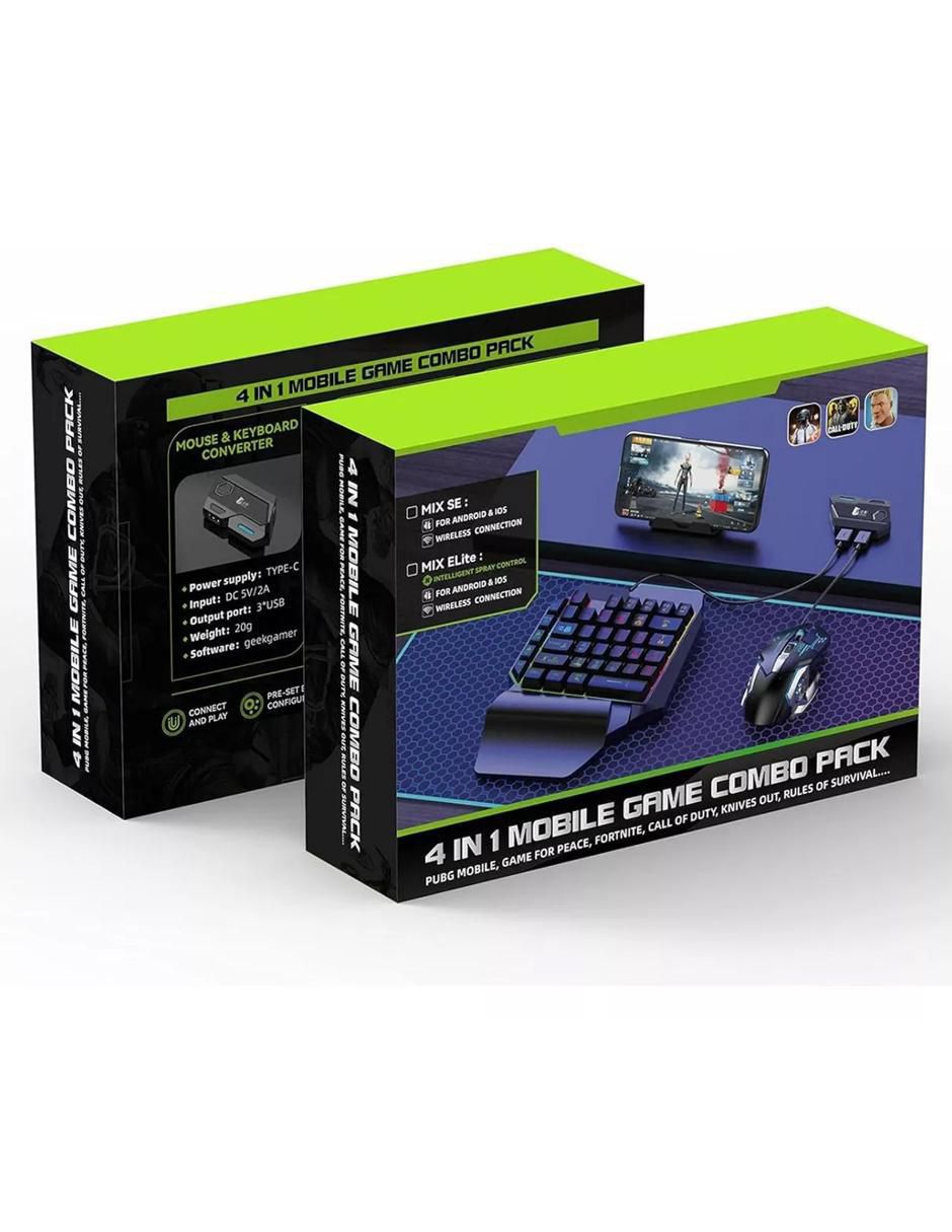 Kit teclado gamer 3