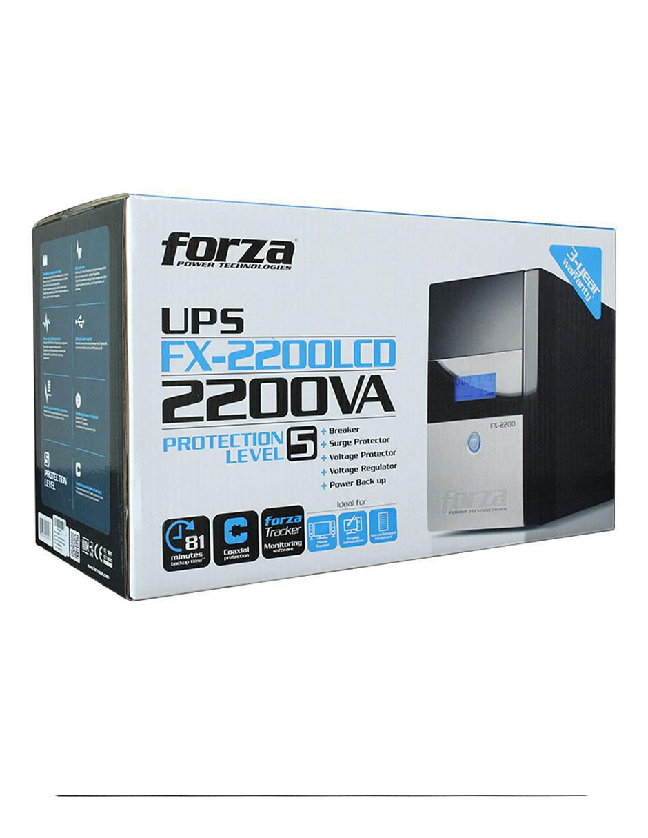 Regulador de voltaje FX-2200LCD 4