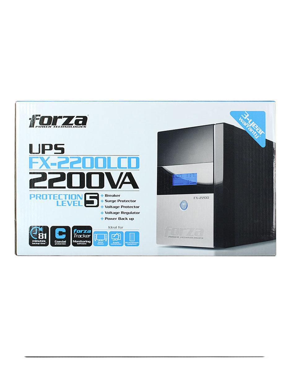 Regulador de voltaje FX-2200LCD 5