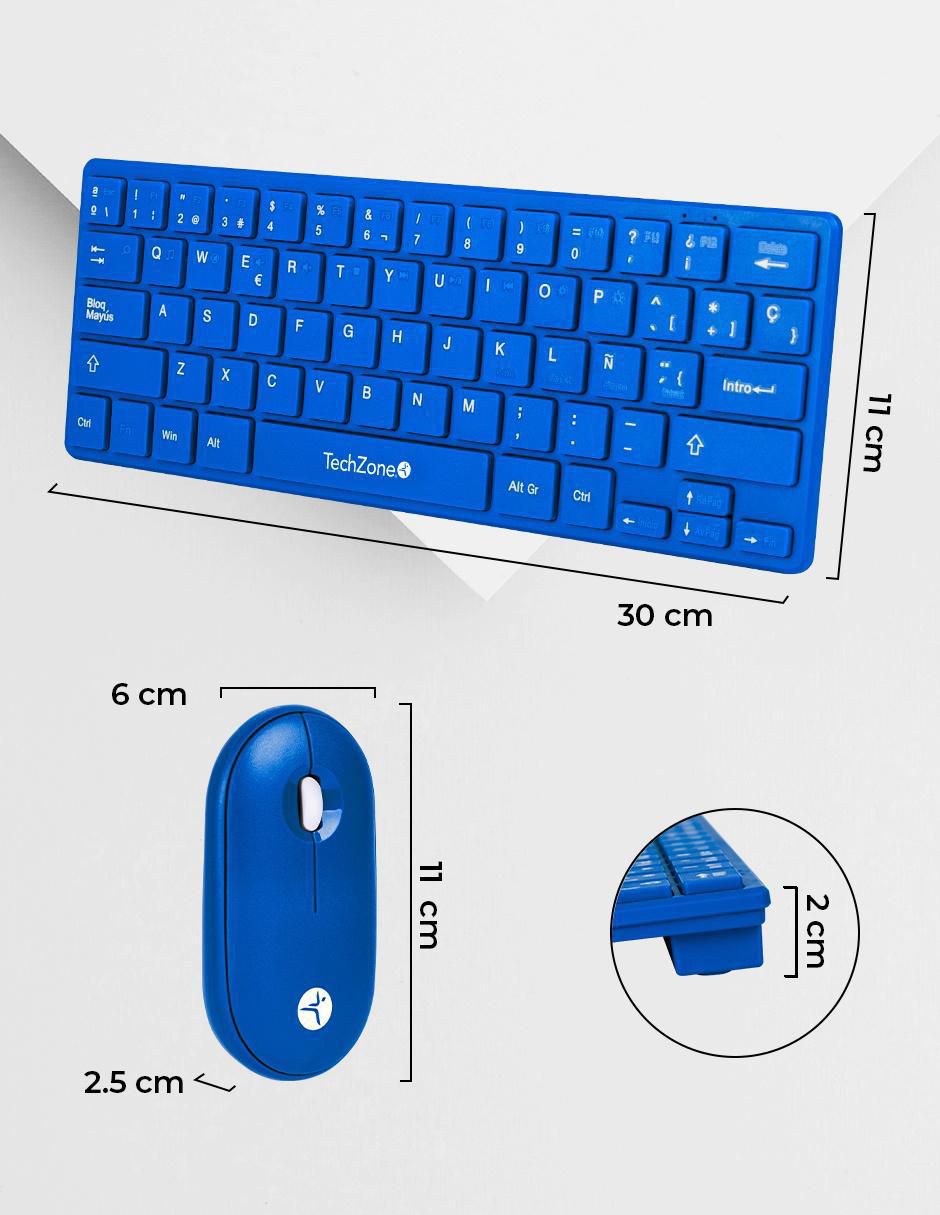 "mouse y teclado" techzone tzaccbi