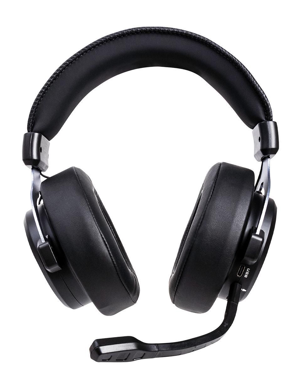 Audífonos gamer Over-Ear alámbricos 2