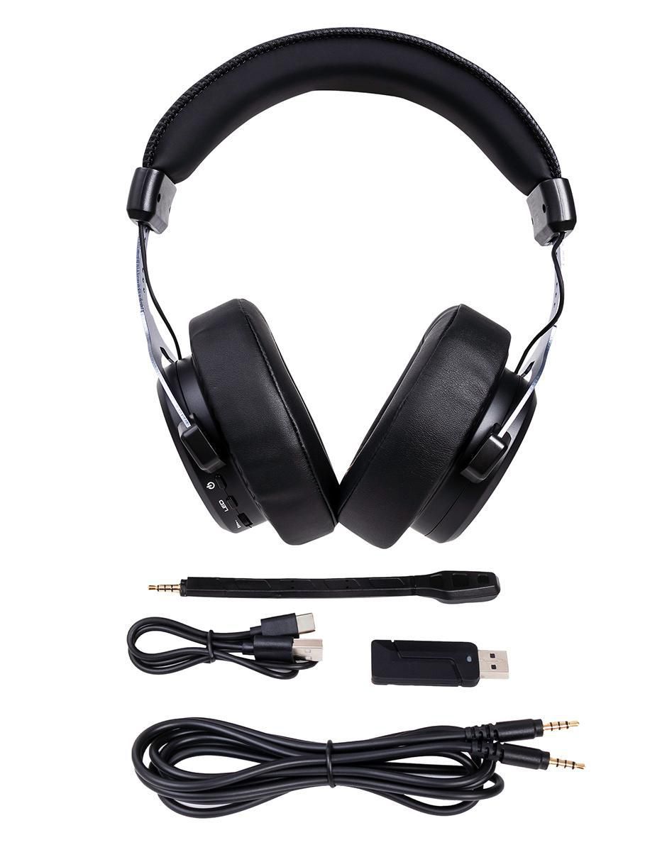 Audífonos gamer Over-Ear alámbricos 3