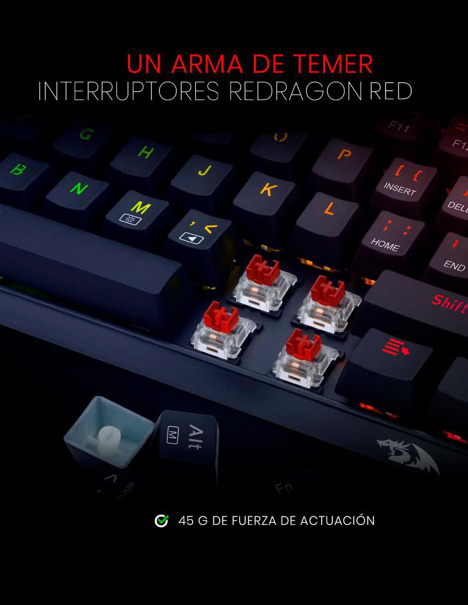 Teclado gamer 6
