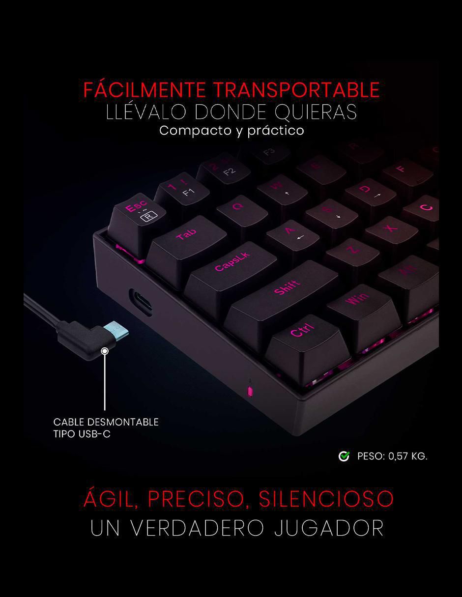 Teclado gamer 5