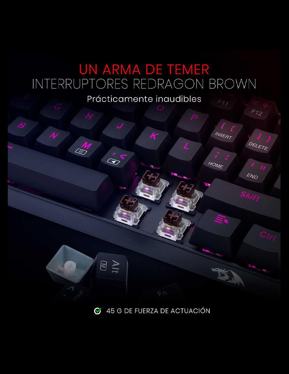 Teclado gamer 6