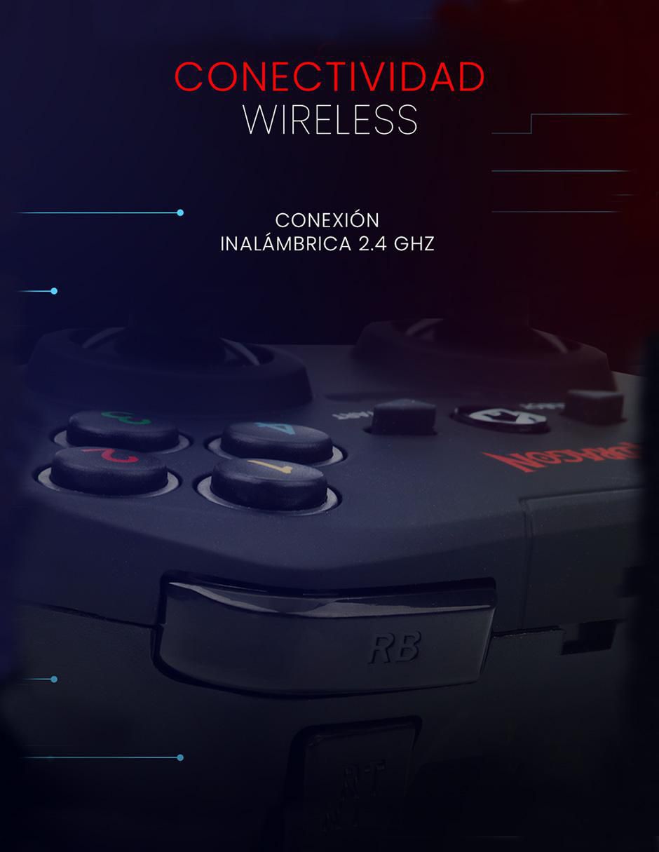 Control para PC Gamer inalámbrico 6
