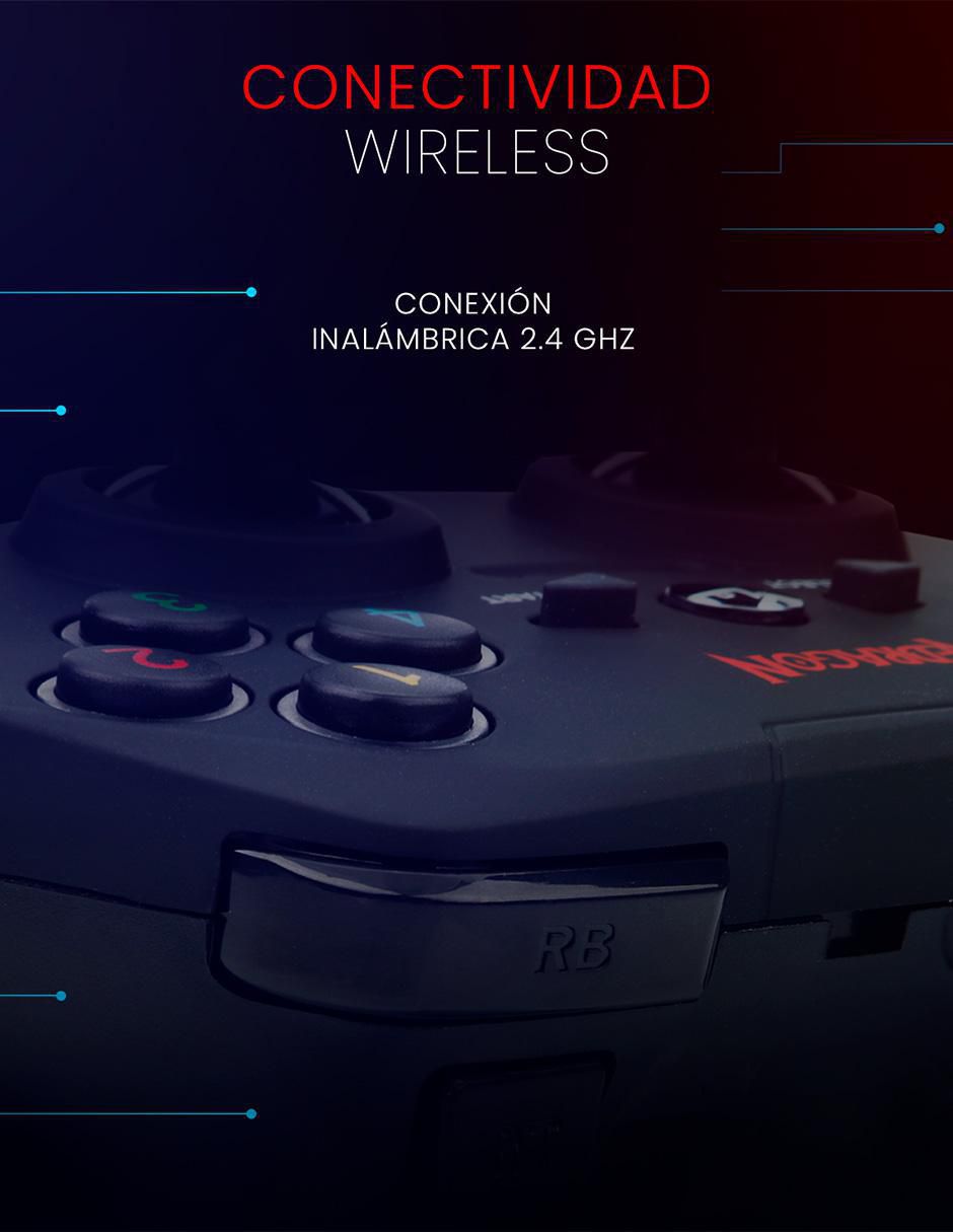 Control para PC Gamer inalámbrico 7