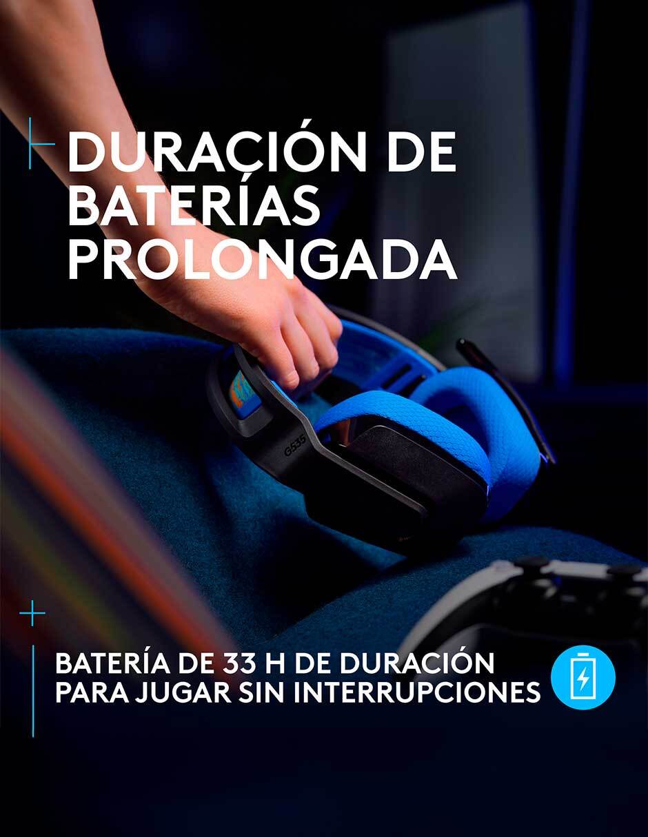Audífonos gamer inalámbricos 3