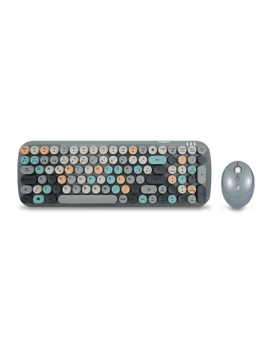 Mouse y teclado Vintage 80842