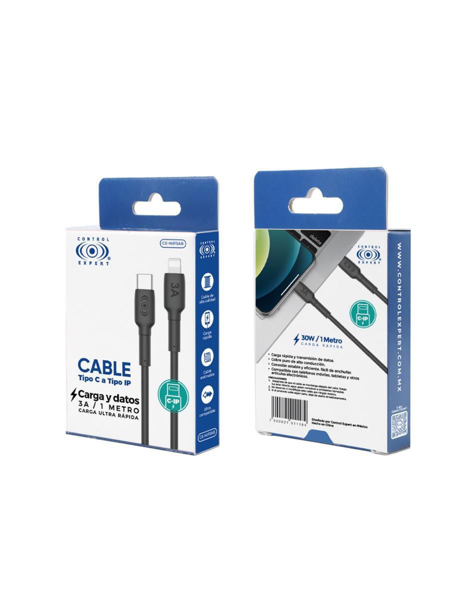 Cable USB C a tipo USB A de 1 m 3
