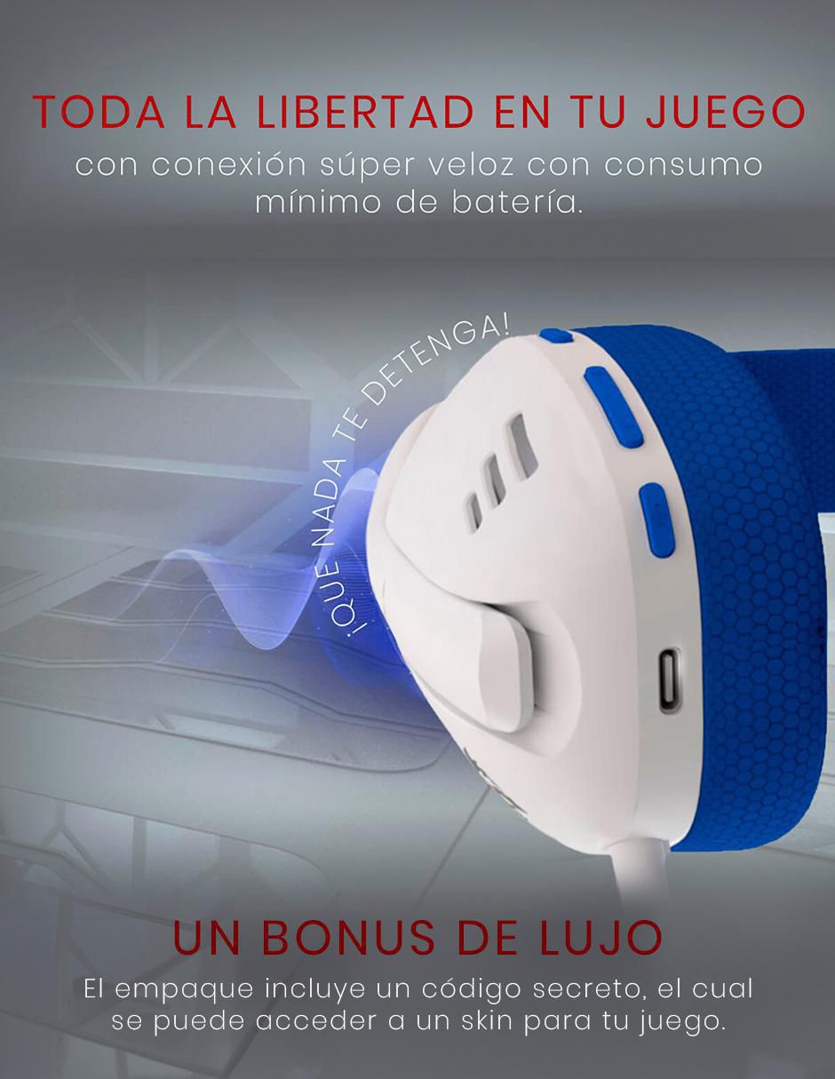 Audífonos gamer inalámbricos 2