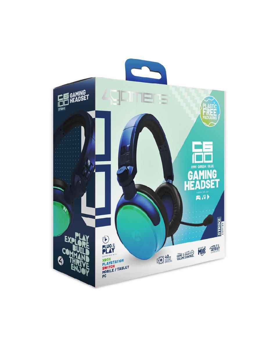 Audífonos gamer alámbrica 2