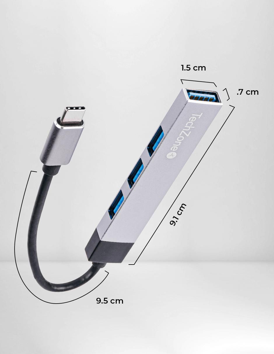 Hub TZACHB04 de 4 puertos USB 6