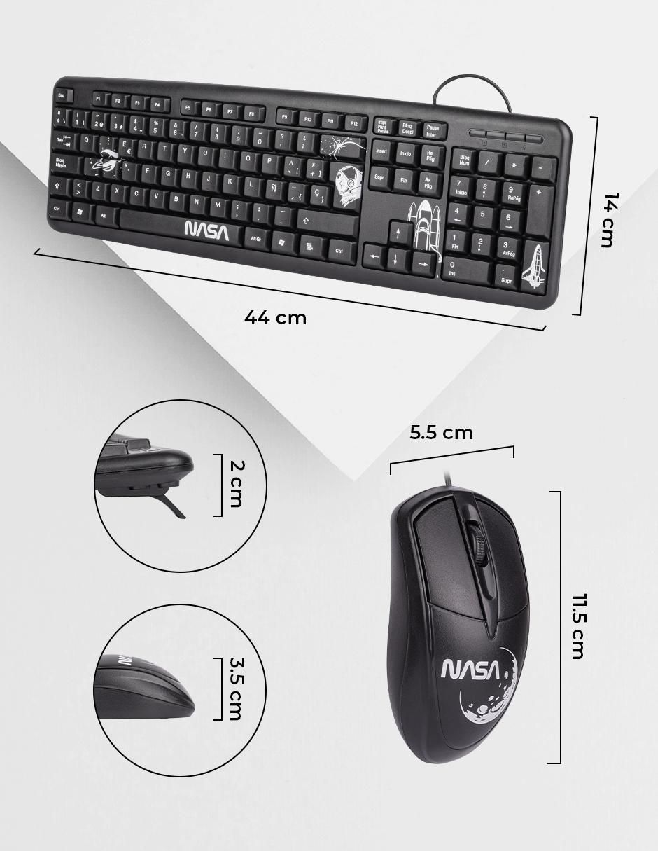 Mouse y teclado NSACCBA01 6