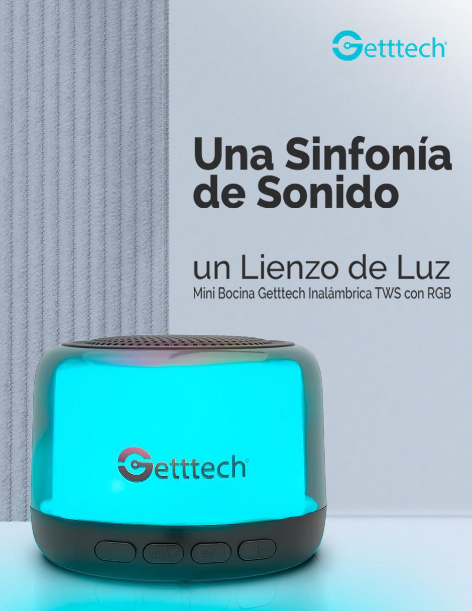 Bocina portátil MINI GUS-ETRBT-01​_RGB_BT_TWS bluetooth 7