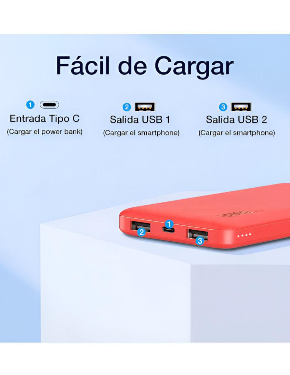 Batería portátil 10000 mAh ANR923 6
