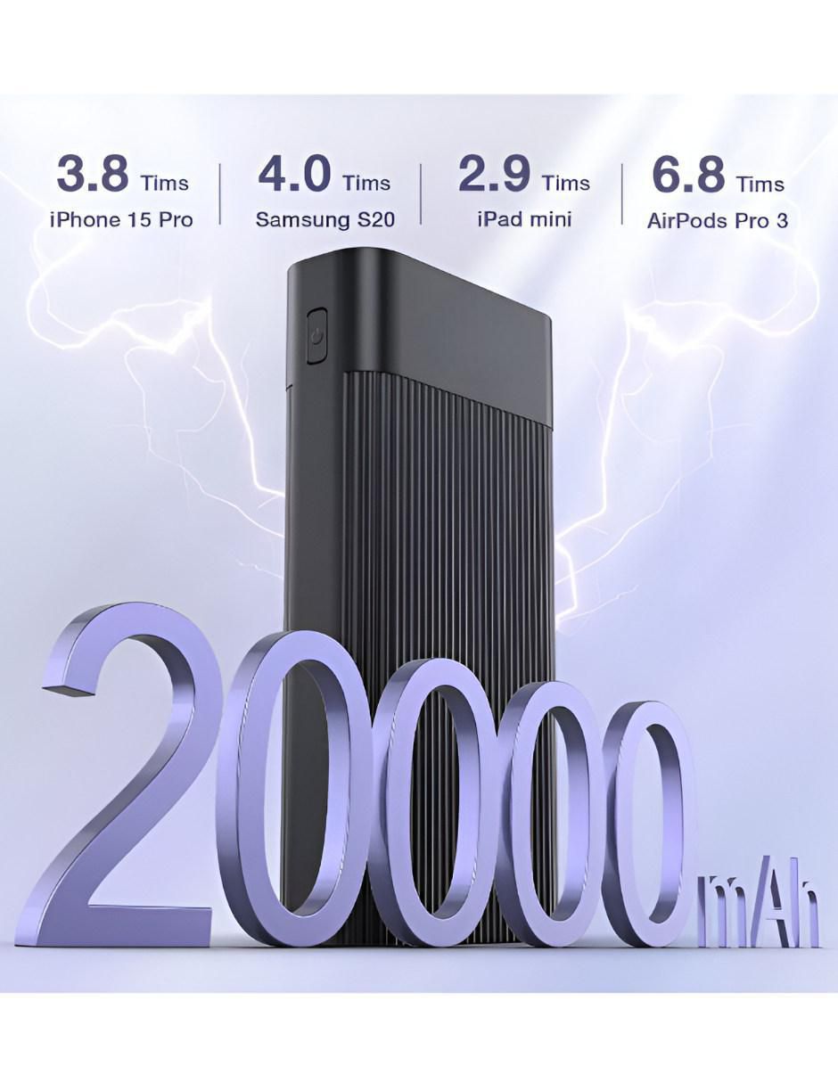 Batería portátil 20000 mAh ANR935 2