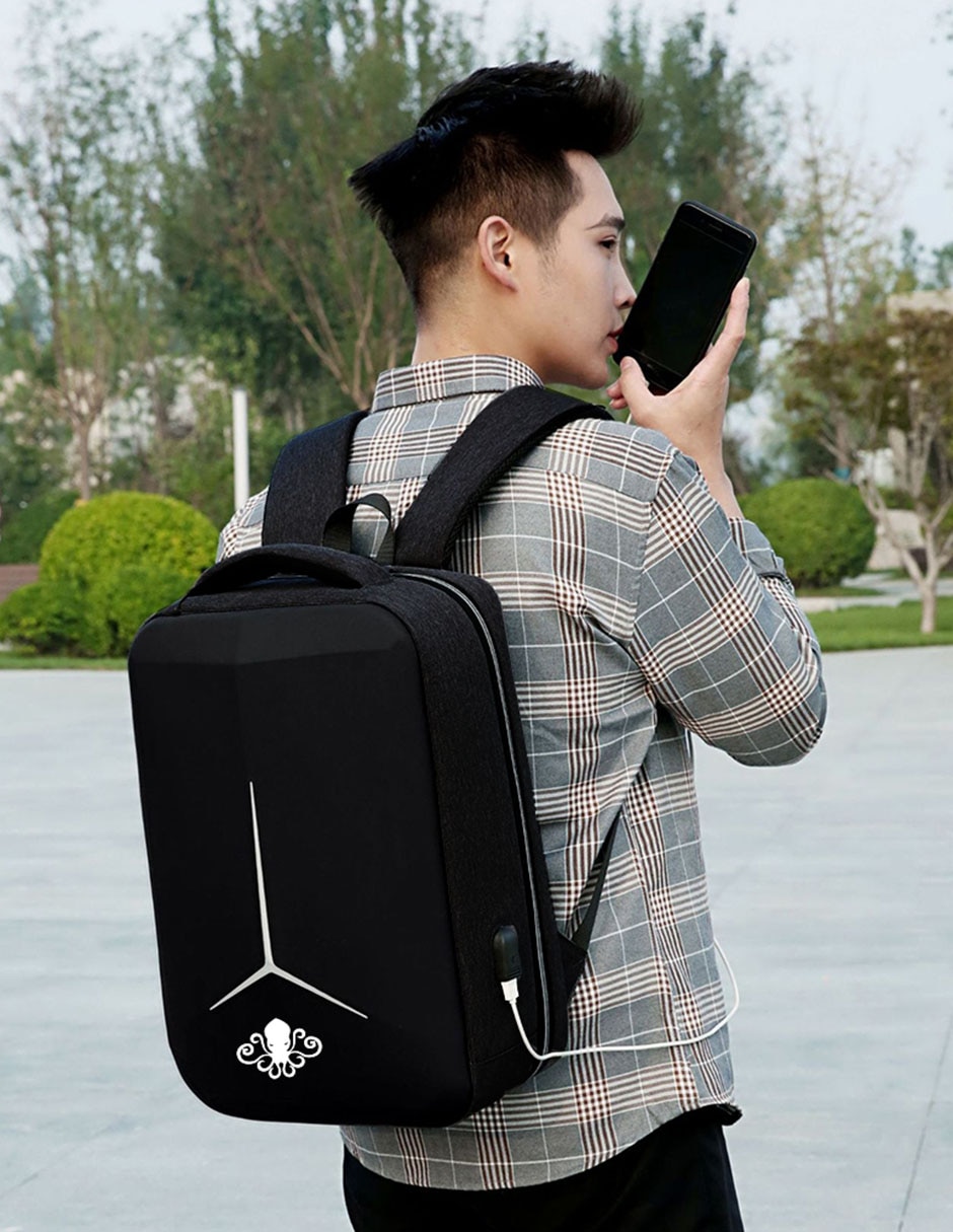 Mochila con portalaptop unisex 9