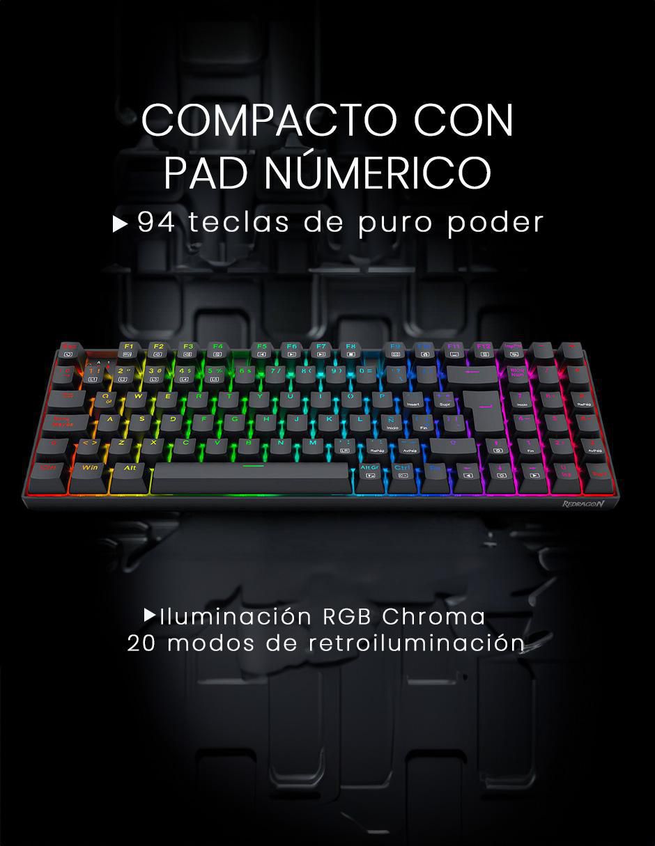 Teclado gamer 4