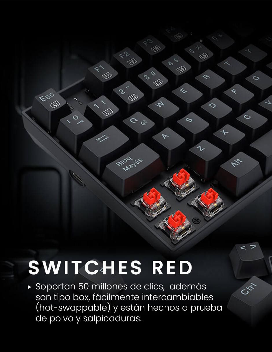 Teclado gamer 5