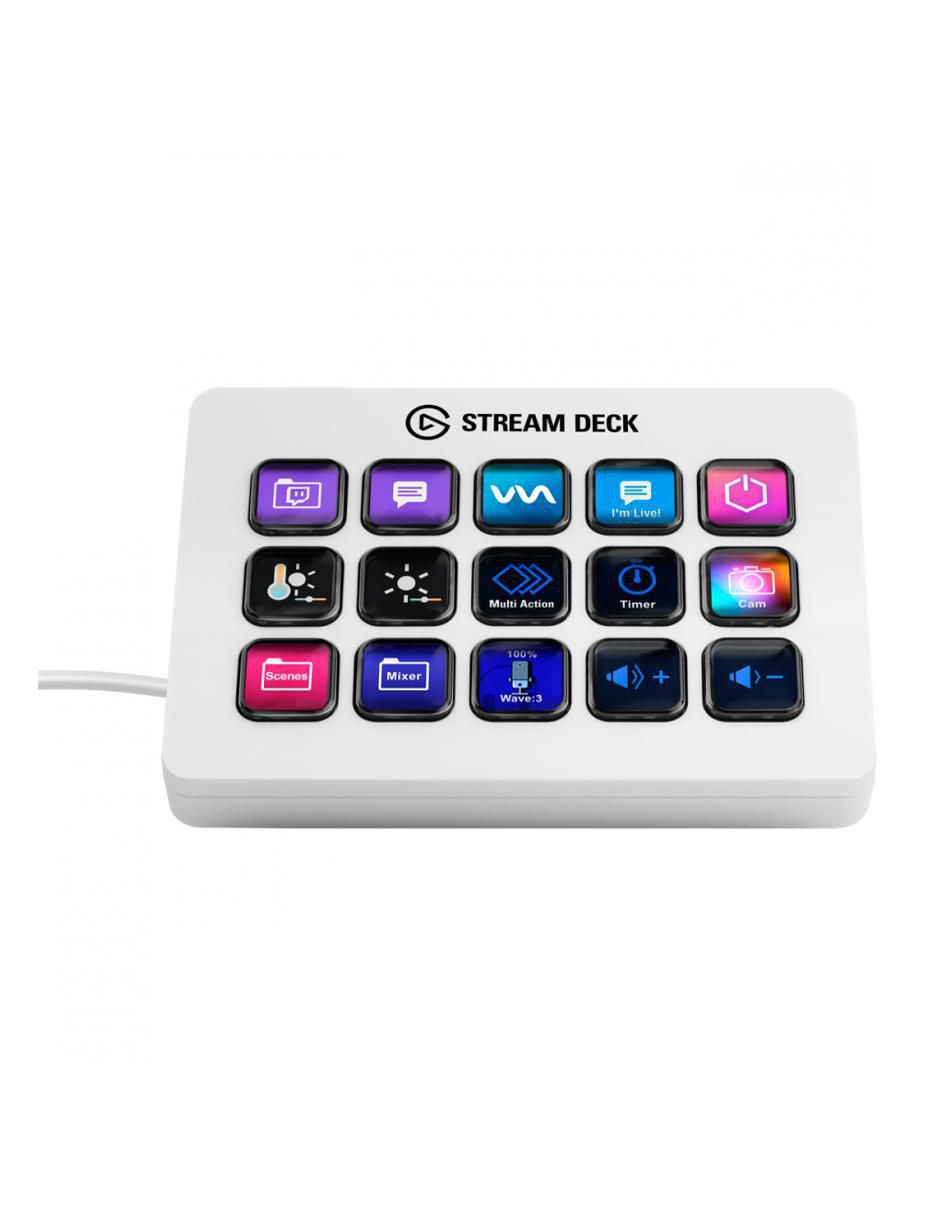 Teclado gamer conexión alámbrica STREAM DECK MK.2 Teclado gamer conexión alámbrica STREAM DECK MK.2