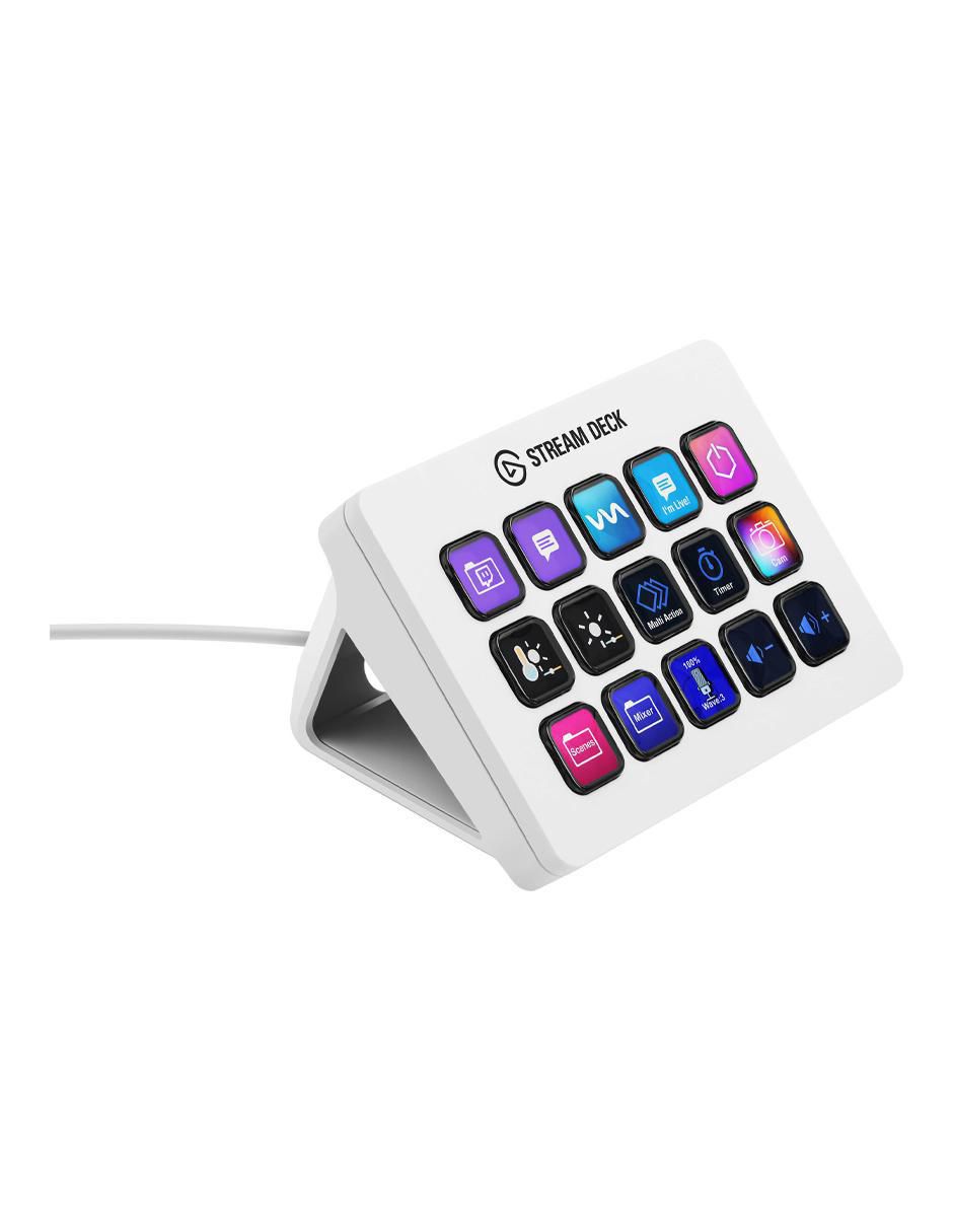 Teclado gamer conexión alámbrica STREAM DECK MK.2 2