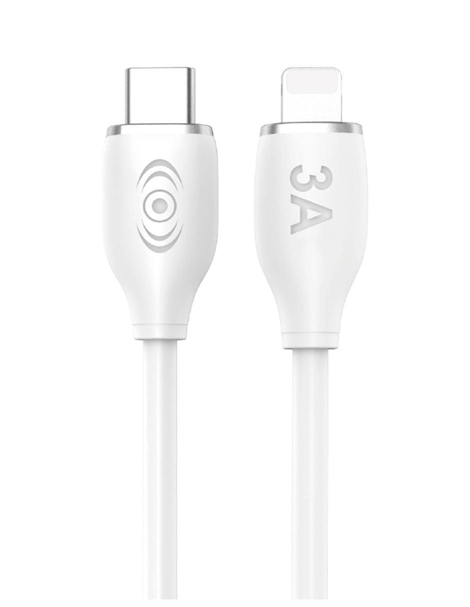 Cable tipo C Lightning + USB tipo C