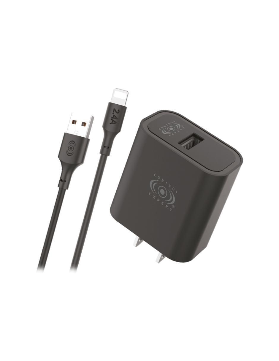 Cargador pared control expert "de" 5 w lightning + usb