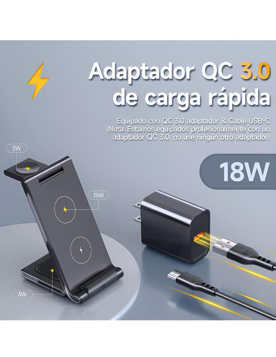 Cargador inalámbrico Universal 6