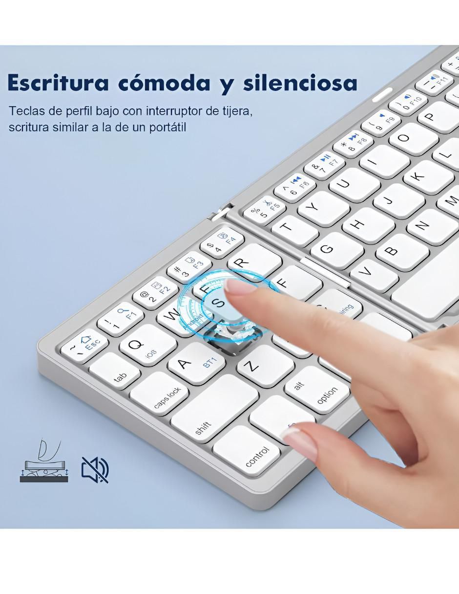 Teclado conexión inalámbrica W1252ND 2