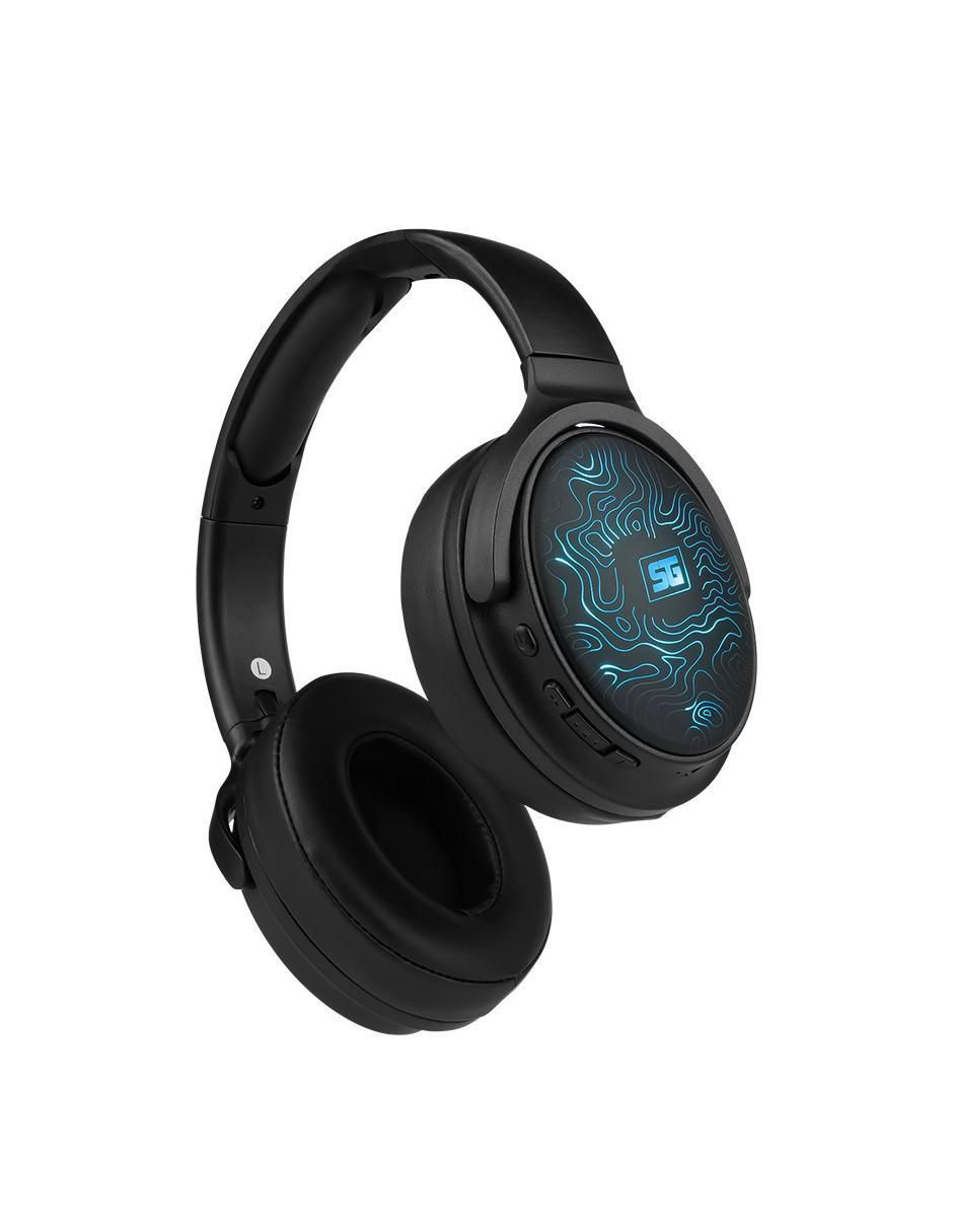 Audífonos On-Ear Hpb-401-Led inalámbricos con cancelación de ruido 3