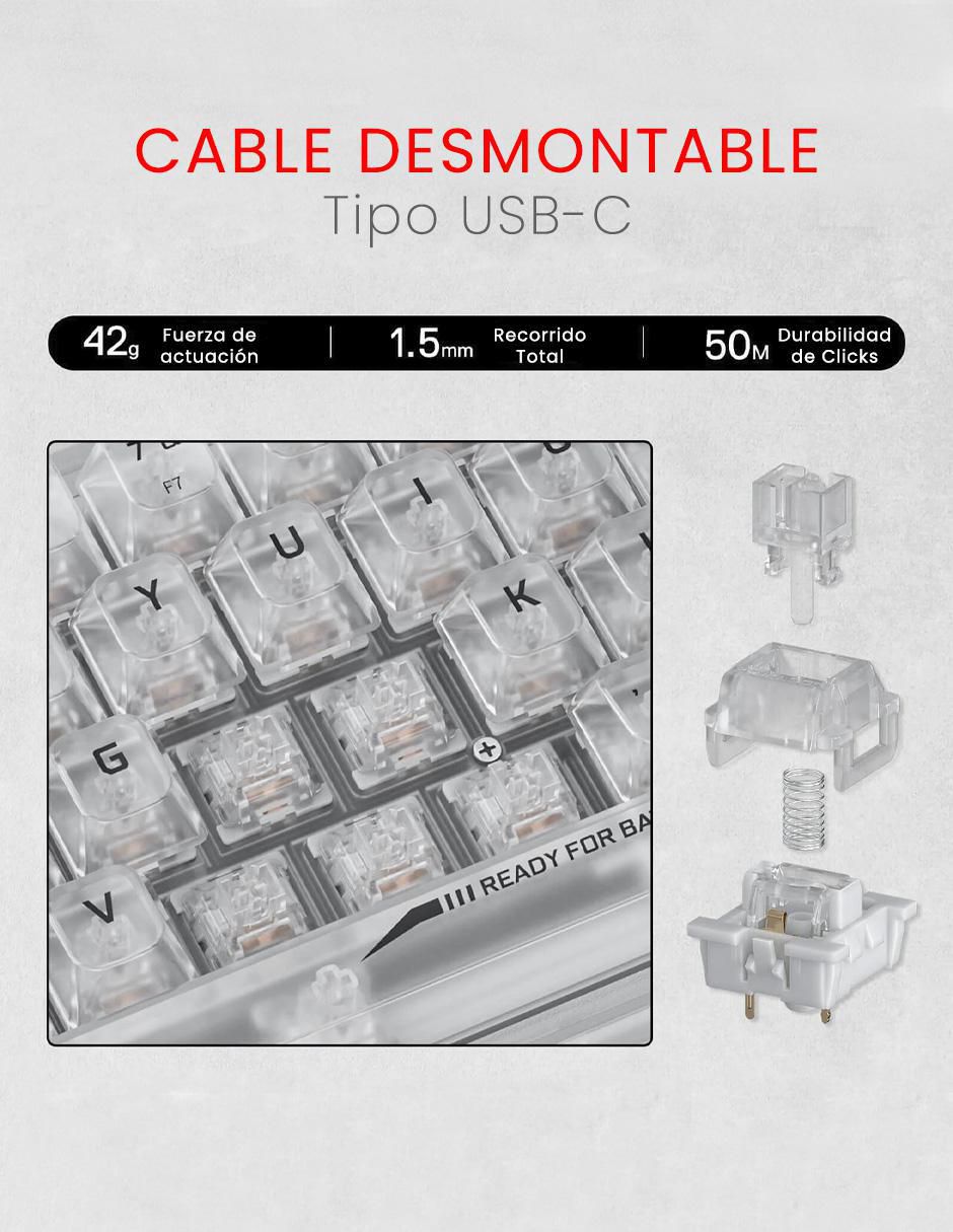 Teclado gamer 6