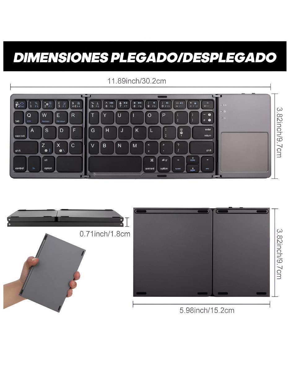 Teclado conexión inalámbrica 5