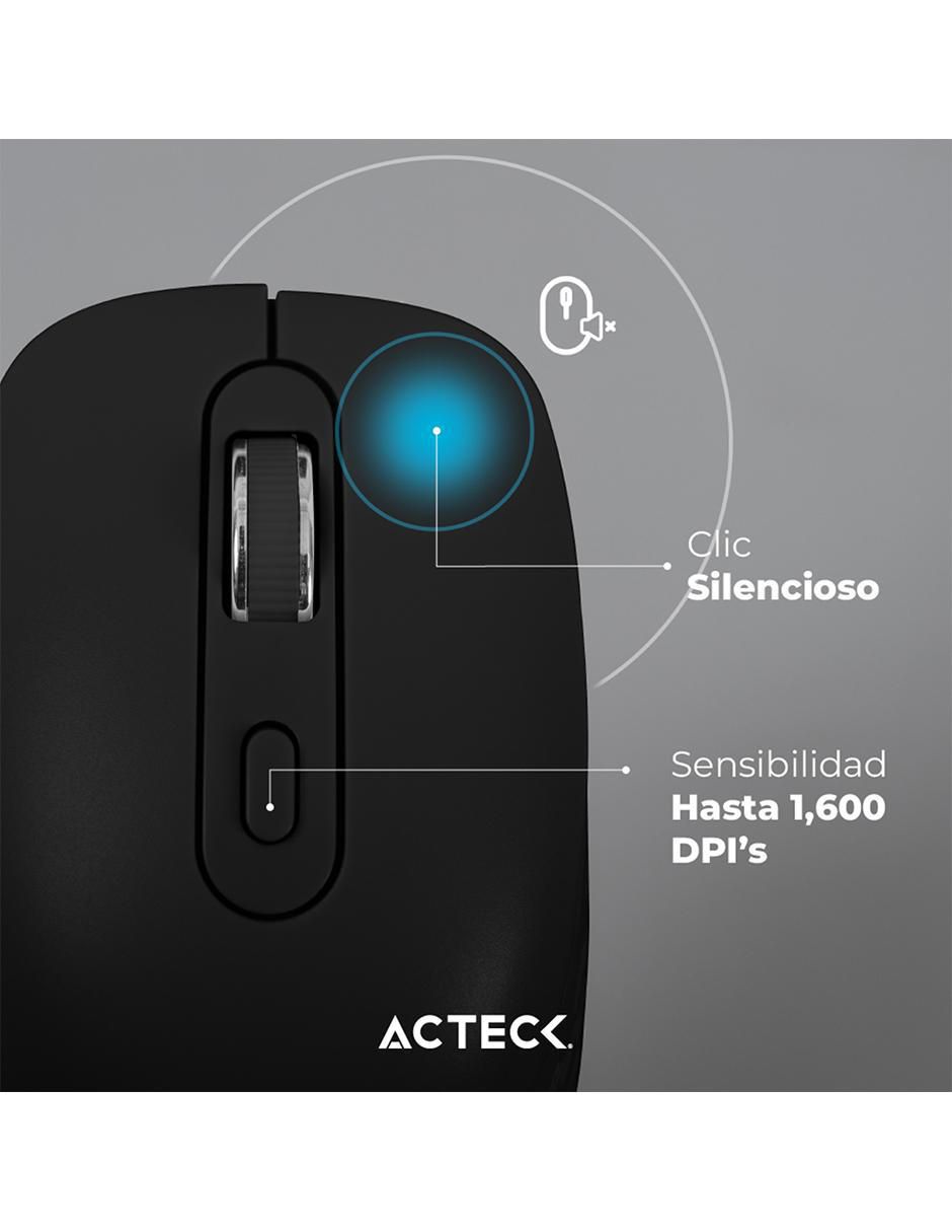 Mouse inalámbrica Acteck MI480 Optimize Flow