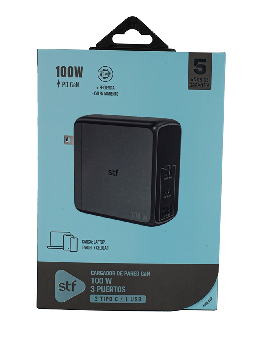 Cargador pared USB tipo A + USB tipo C 5